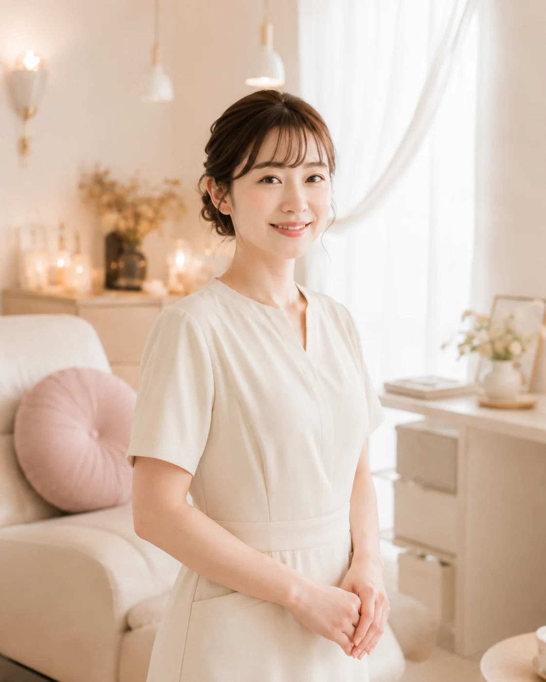 セラピストをイメージしたビジュアル